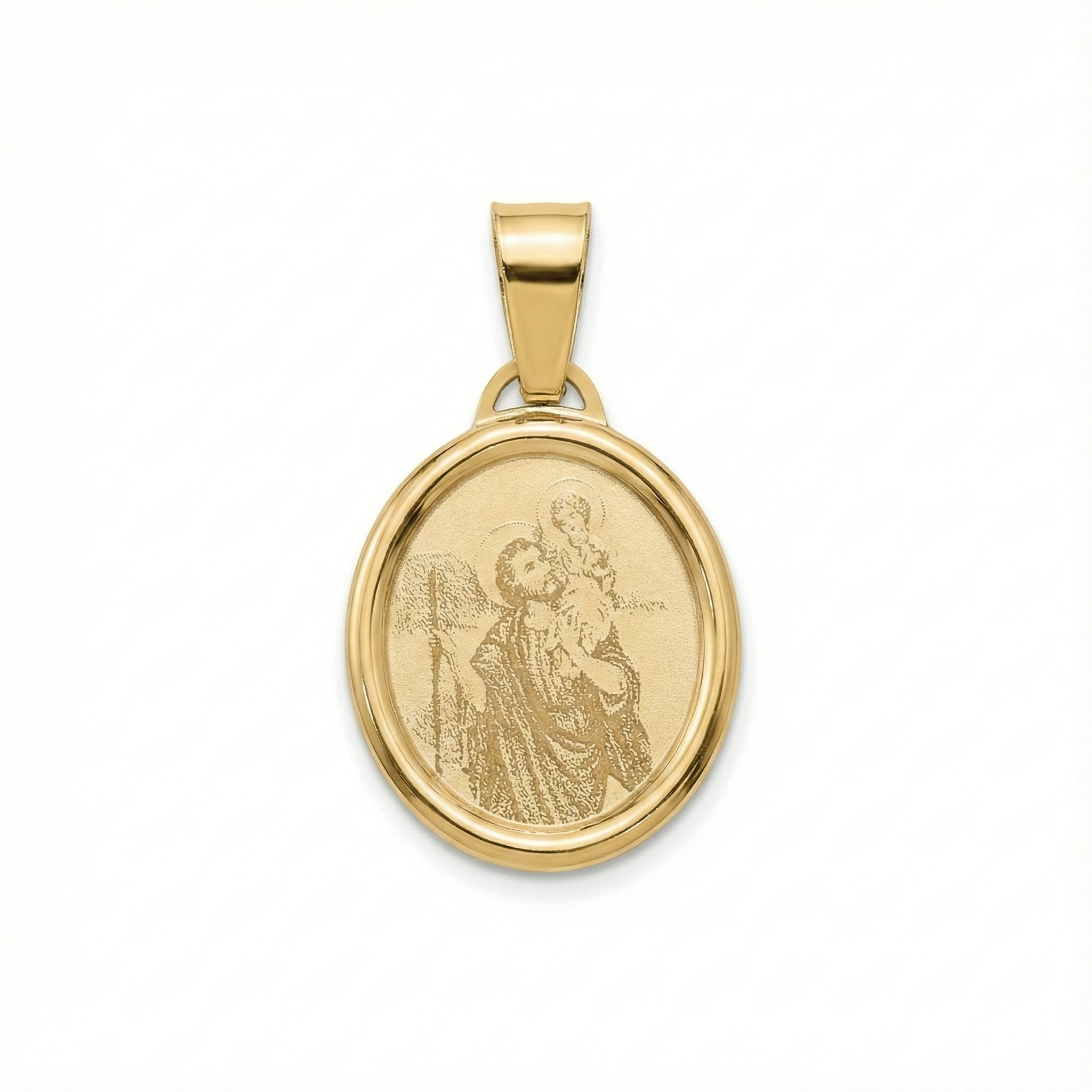 Vintage Religious Charm 14K - Saints Gold Co.