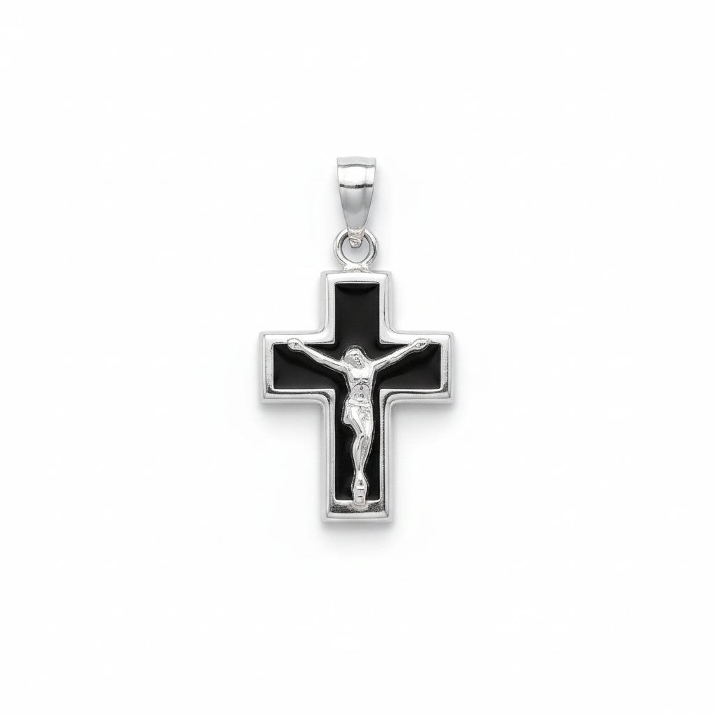 Onyx Micro Cross 14K