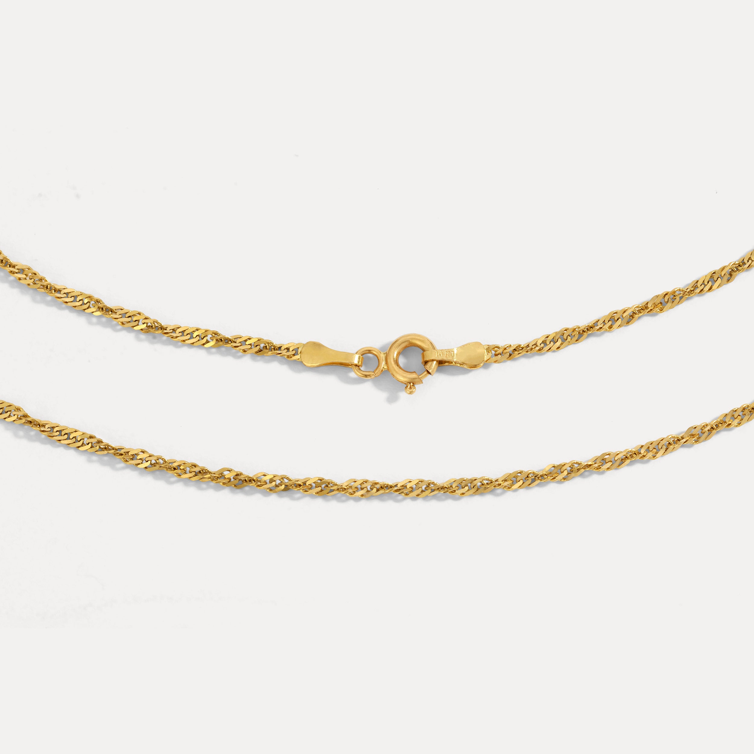 Womens Singapore Chain - Saints Gold Co.