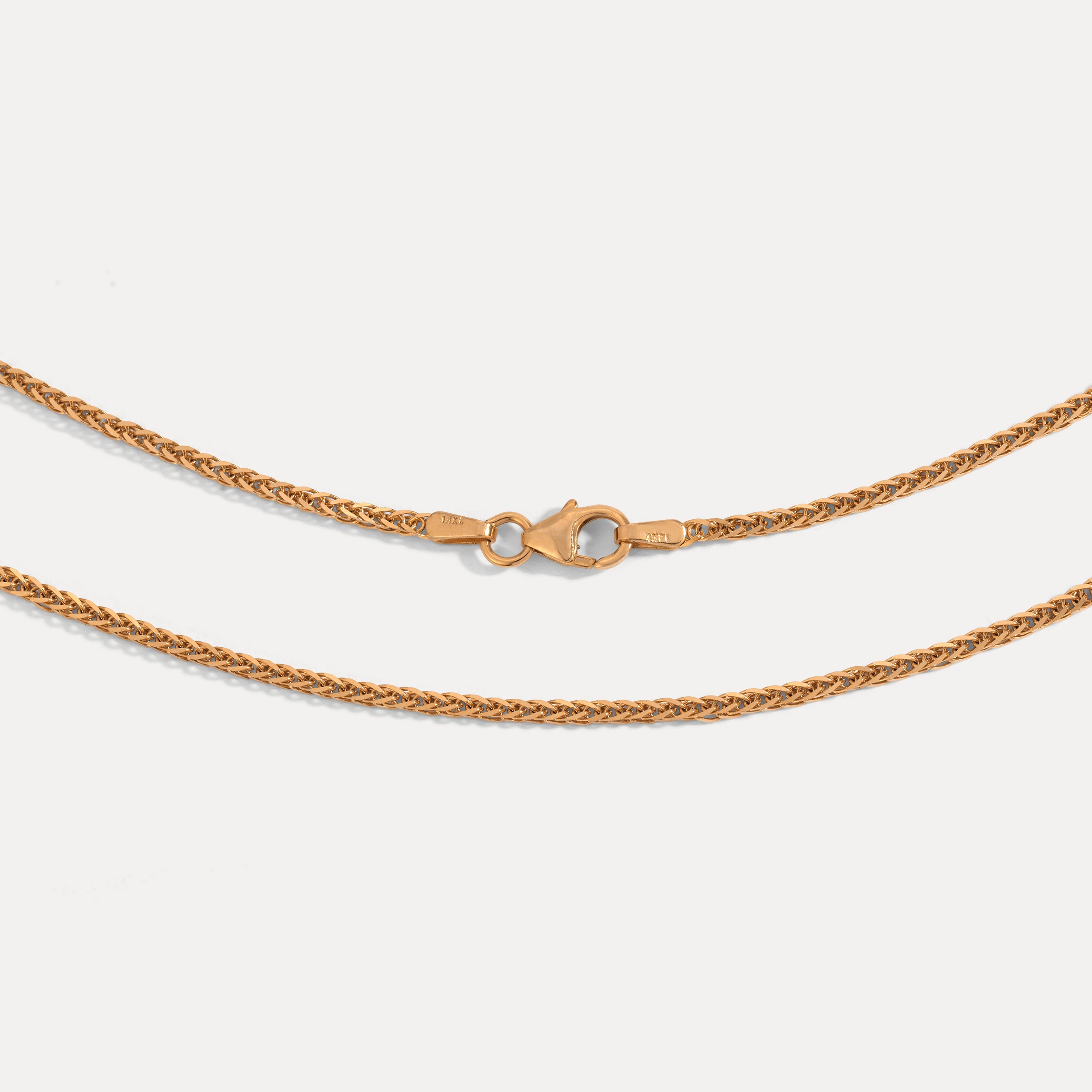 1.5MM Square-Wheat Chain