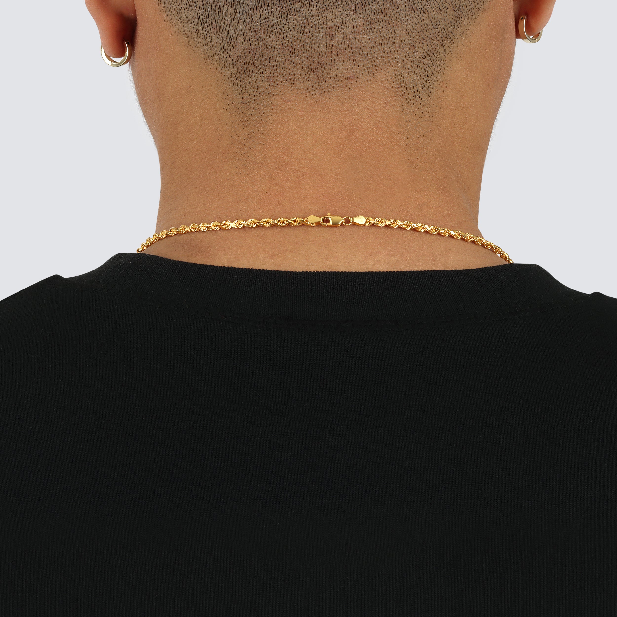 3.5MM Rope Chain (Diamond Cut)