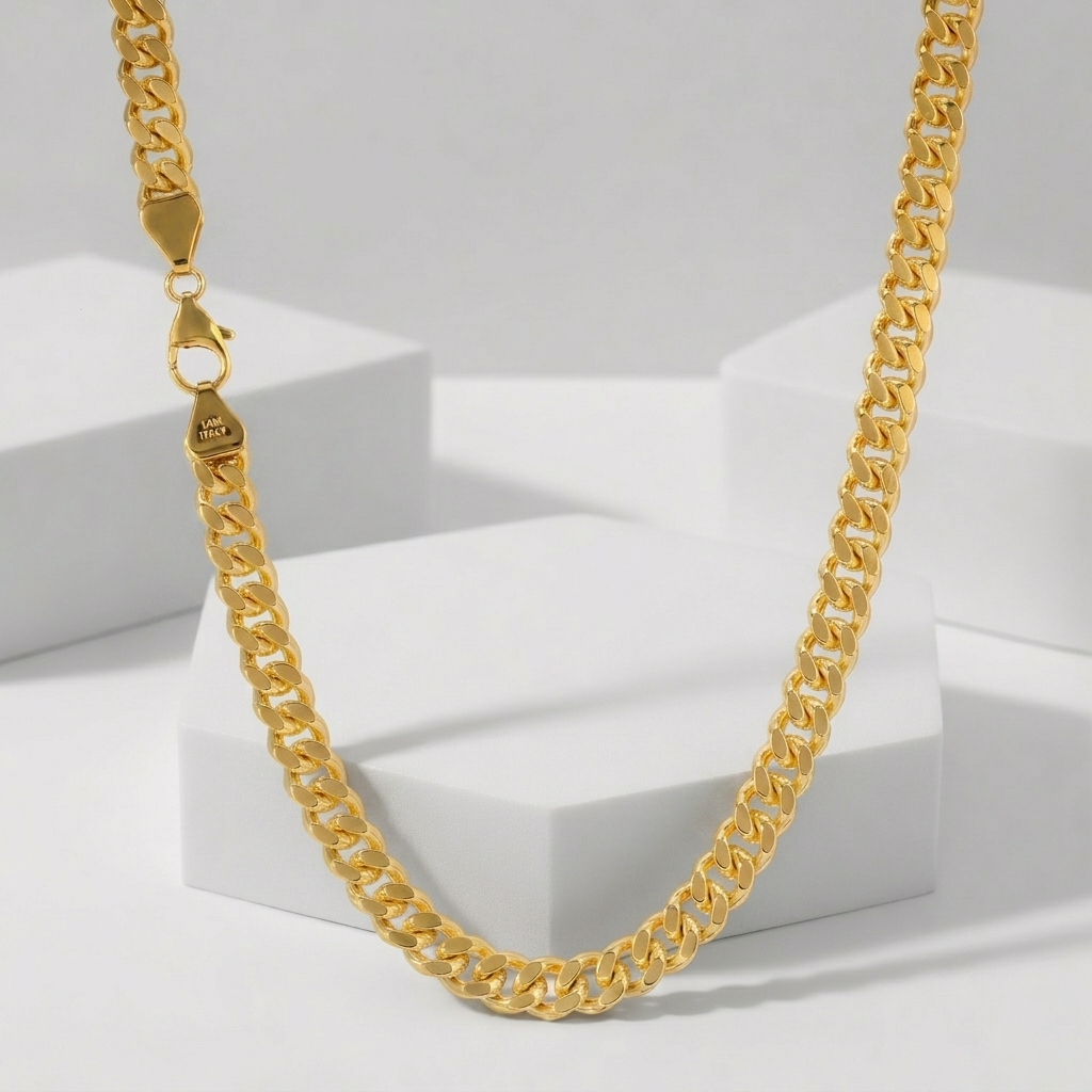 14K Baby Curb Chain