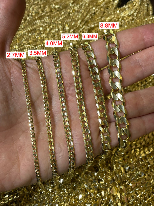 8.8MM Concave Curb Chain