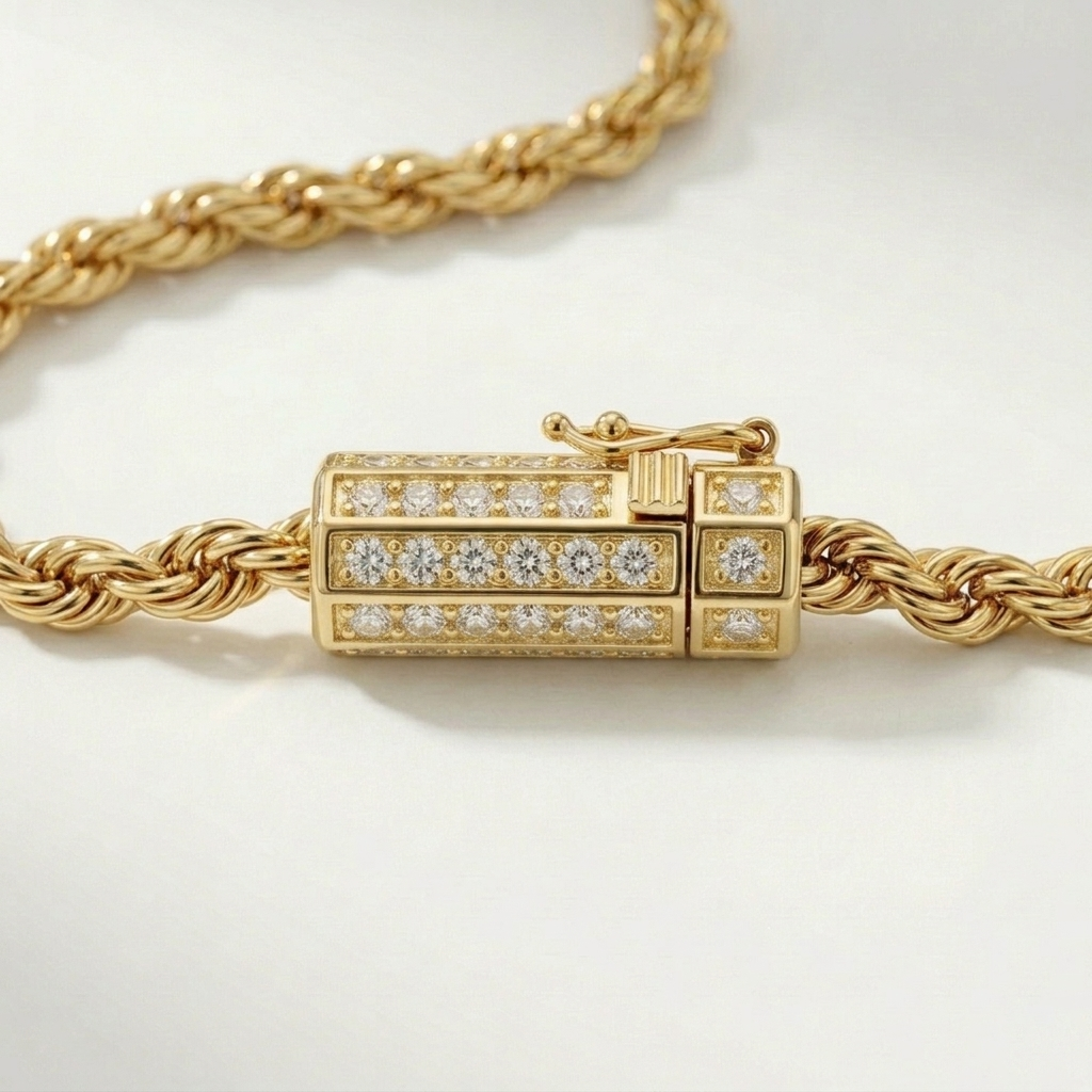 Diamond Vial Lock - Saints Gold Co.