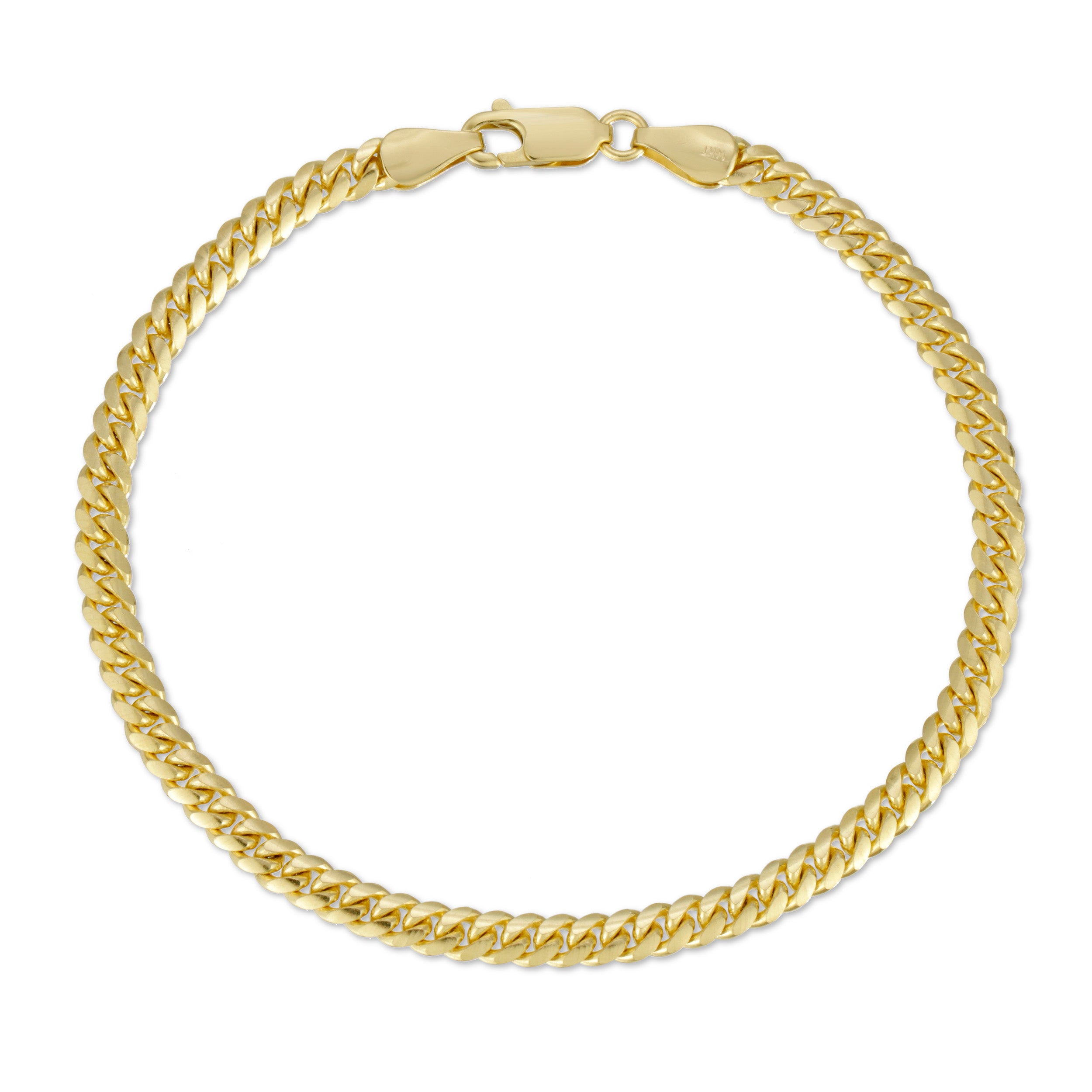 4.0MM Miami Cuban Bracelet - Saints Gold Co.