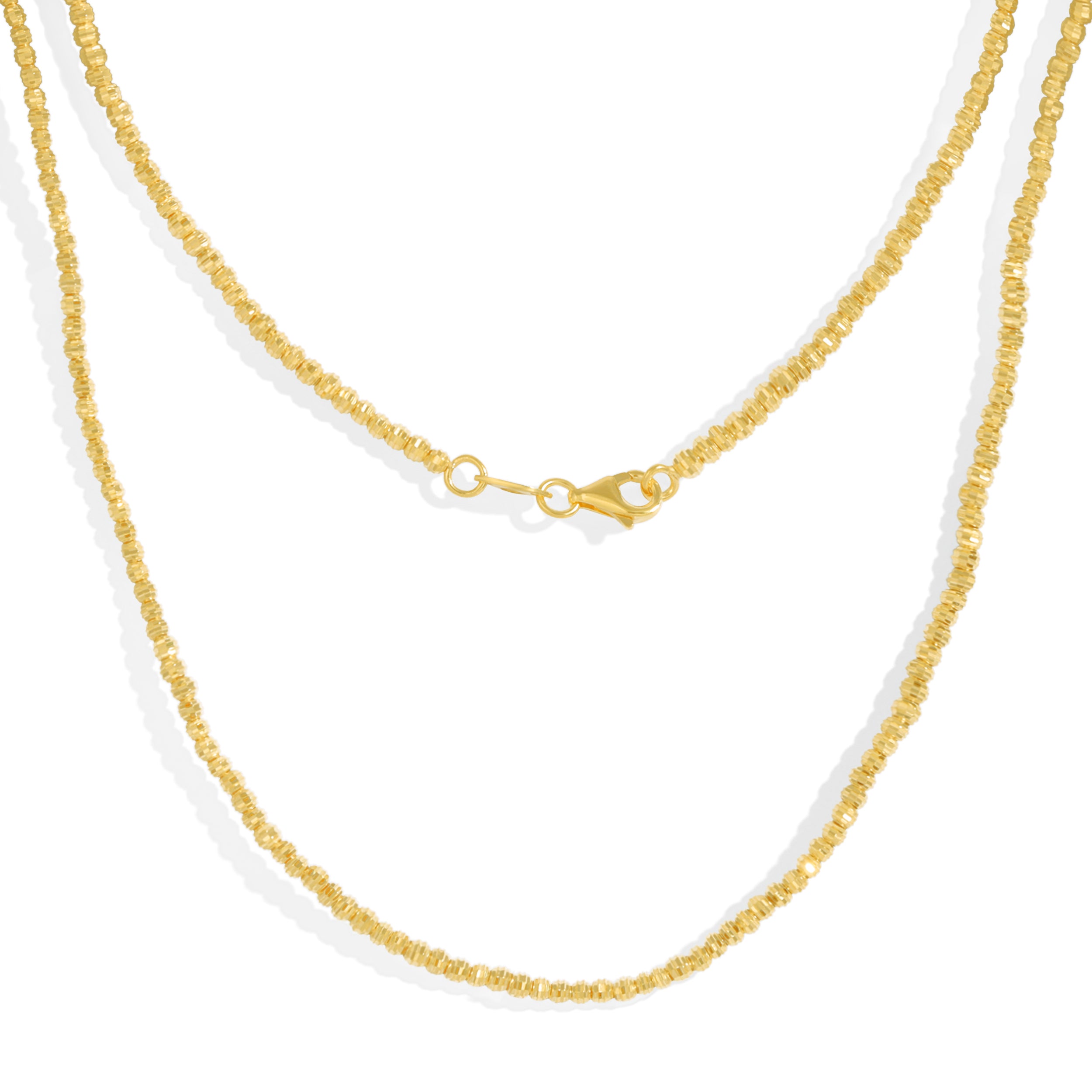 2.5MM Moonbead Chain - Saints Gold Co.