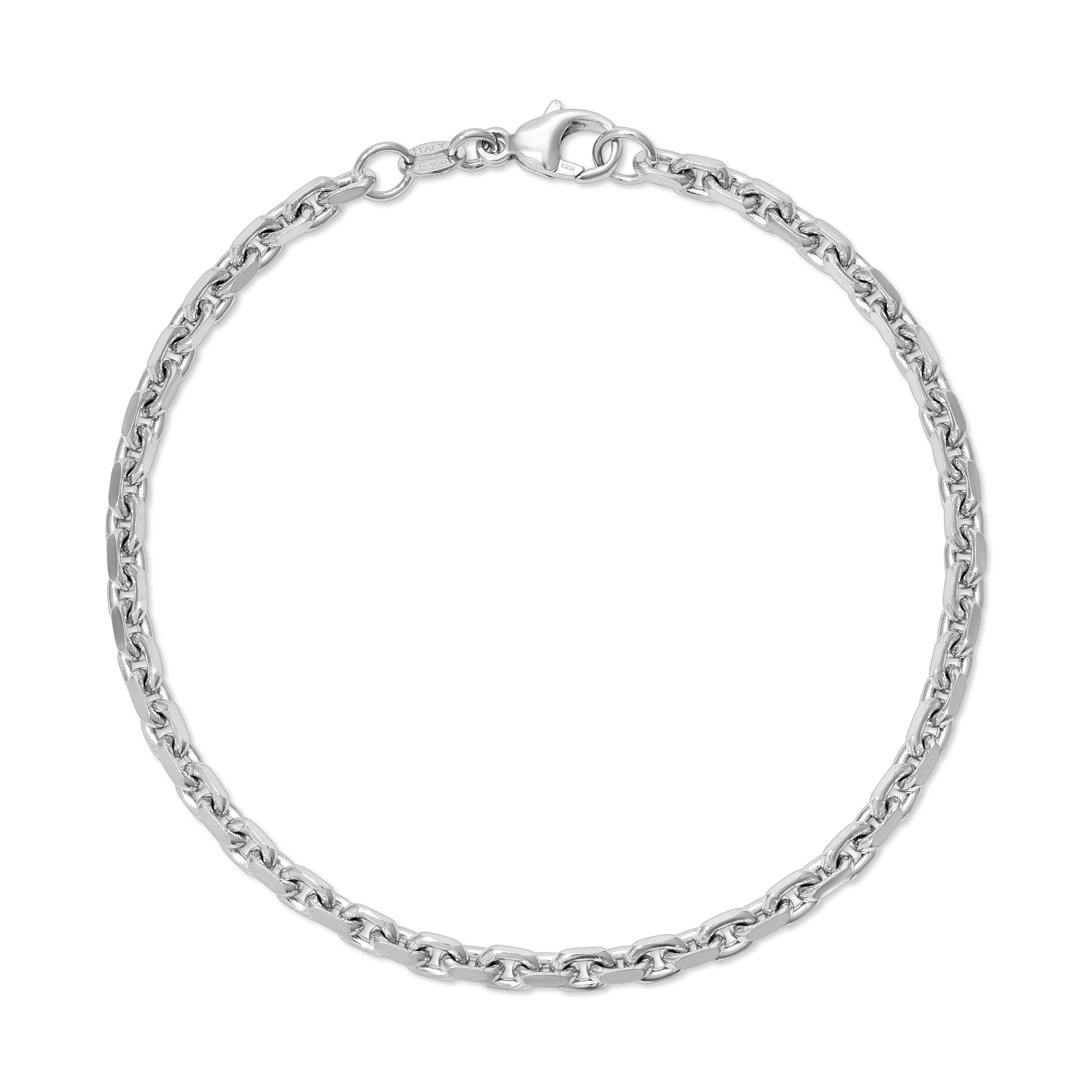 New Power Link Bracelet (Platinum 950) - Saints Gold Co.