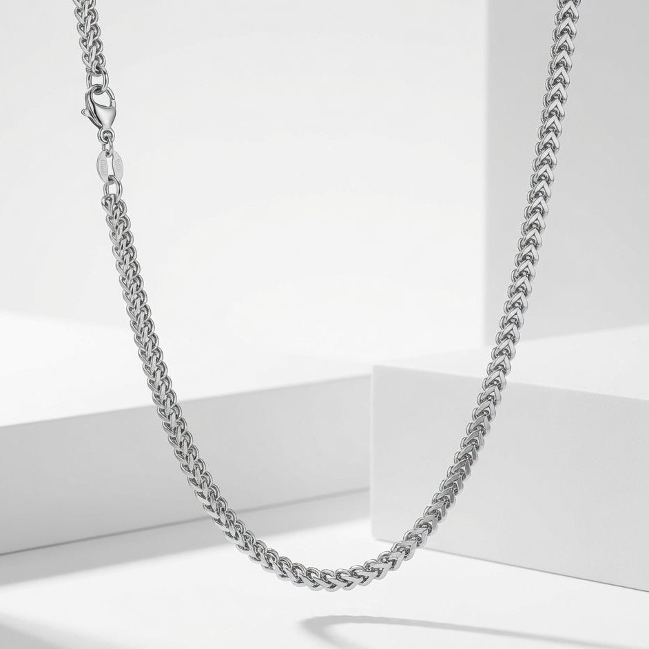 Plain Franco Chain (Platinum 950)