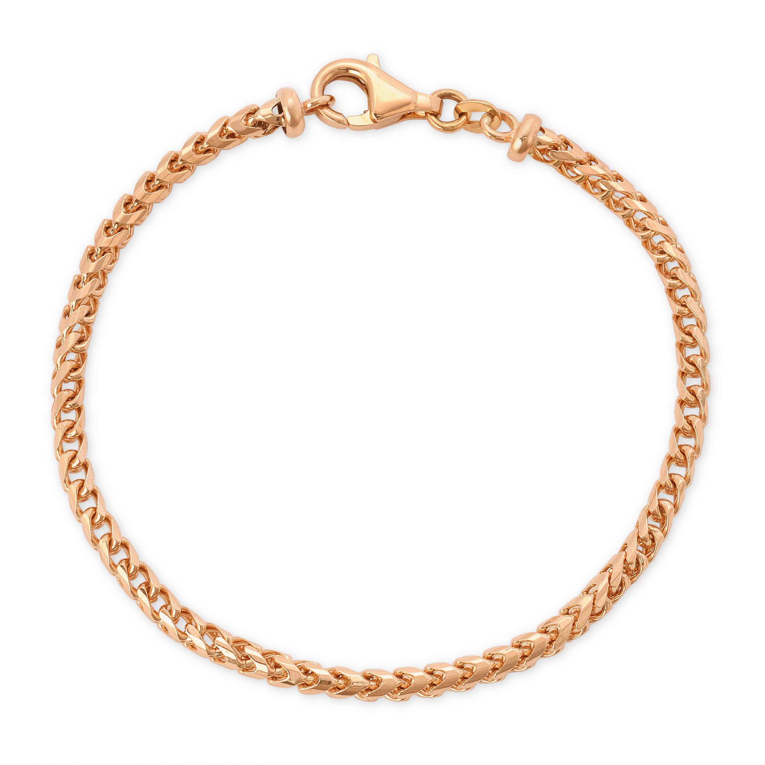 3.0MM Franco Bracelet (Diamond Cut) - Saints Gold Co.