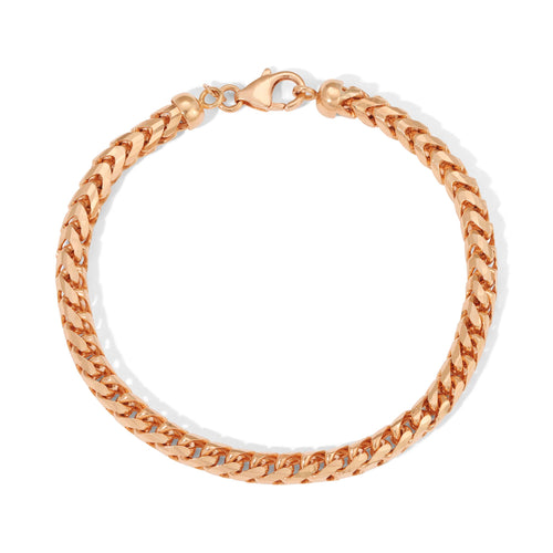 5.0MM Franco Bracelet (Diamond Cut) - Saints Gold Co.