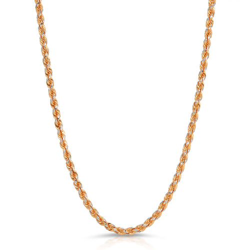 3.0MM Rope Chain (Prism Cut) - Saints Gold Co.