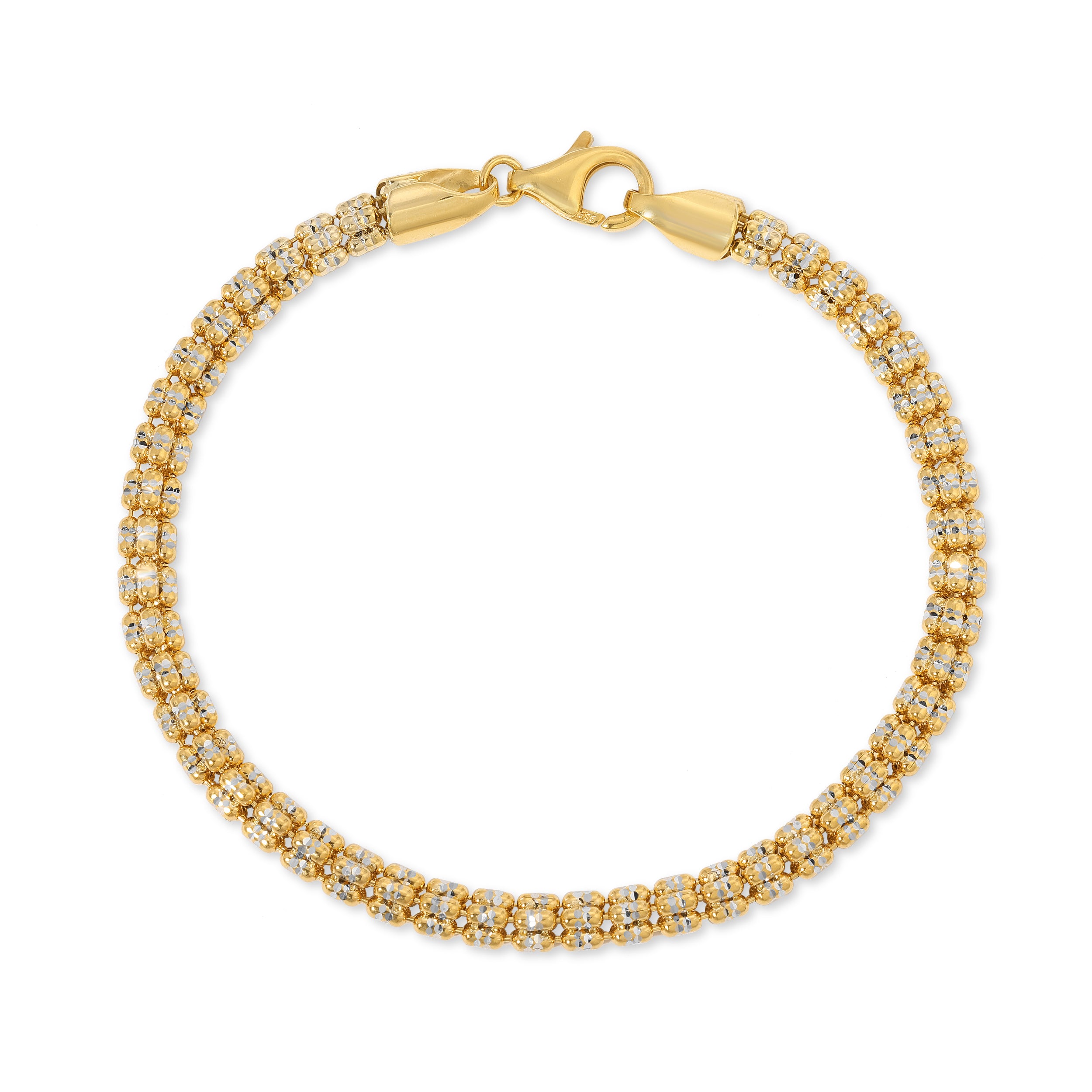 3.5MM Ice Bracelet Two-tone