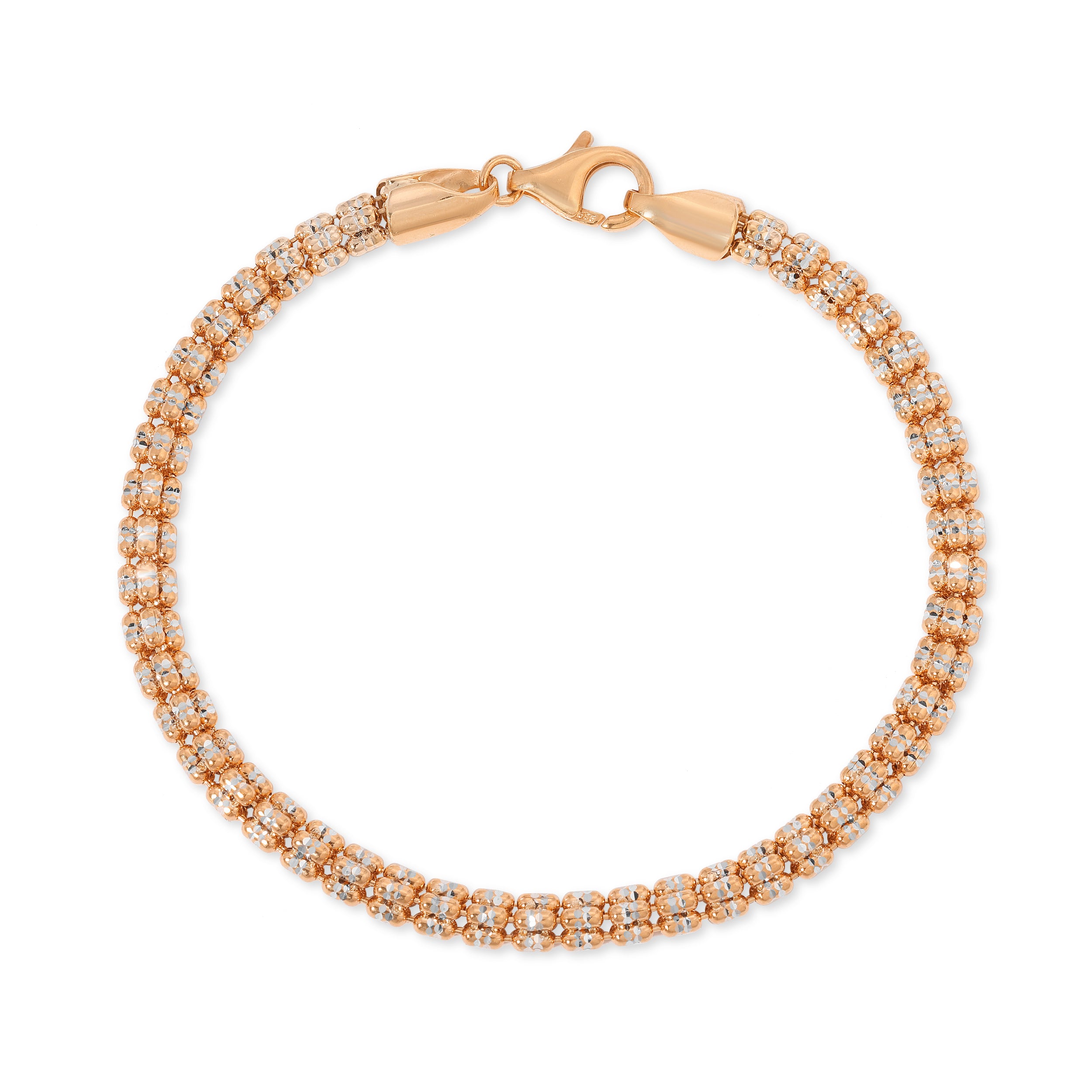 3.0MM Ice Bracelet Two-Tone