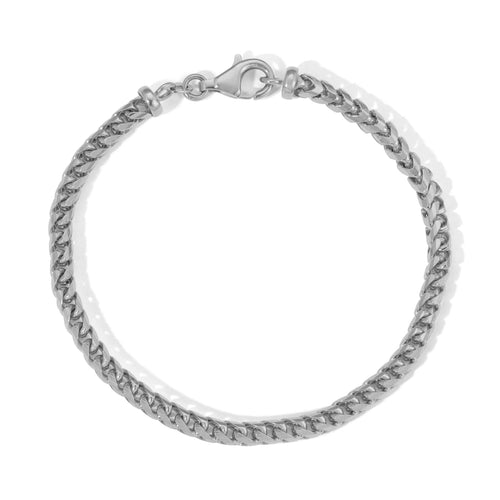 4.0MM Franco Bracelet (Diamond Cut) - Saints Gold Co.