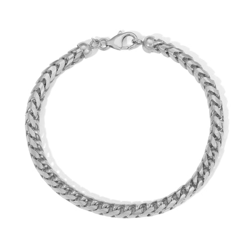 5.0MM Franco Bracelet (Diamond Cut) - Saints Gold Co.