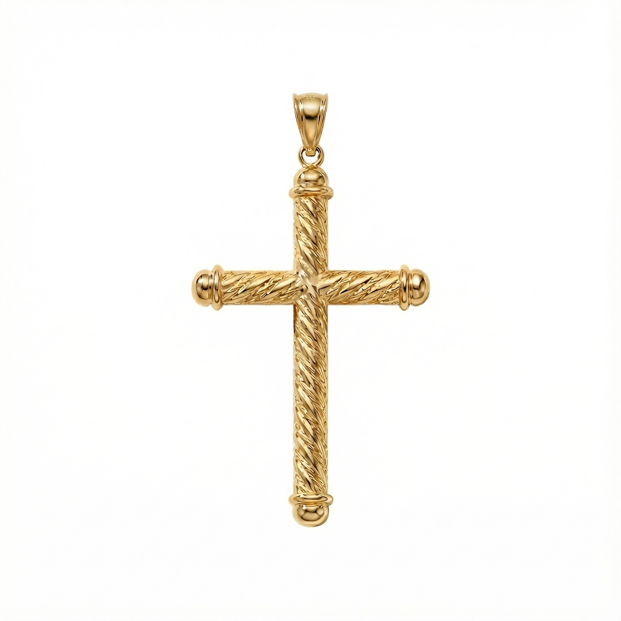 Diamond cut cross