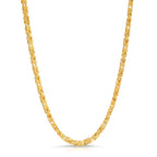 3mm byzantine chain chains mens jewelry solid gold 14k 14 karat made in italy gifts for best price online jewelry