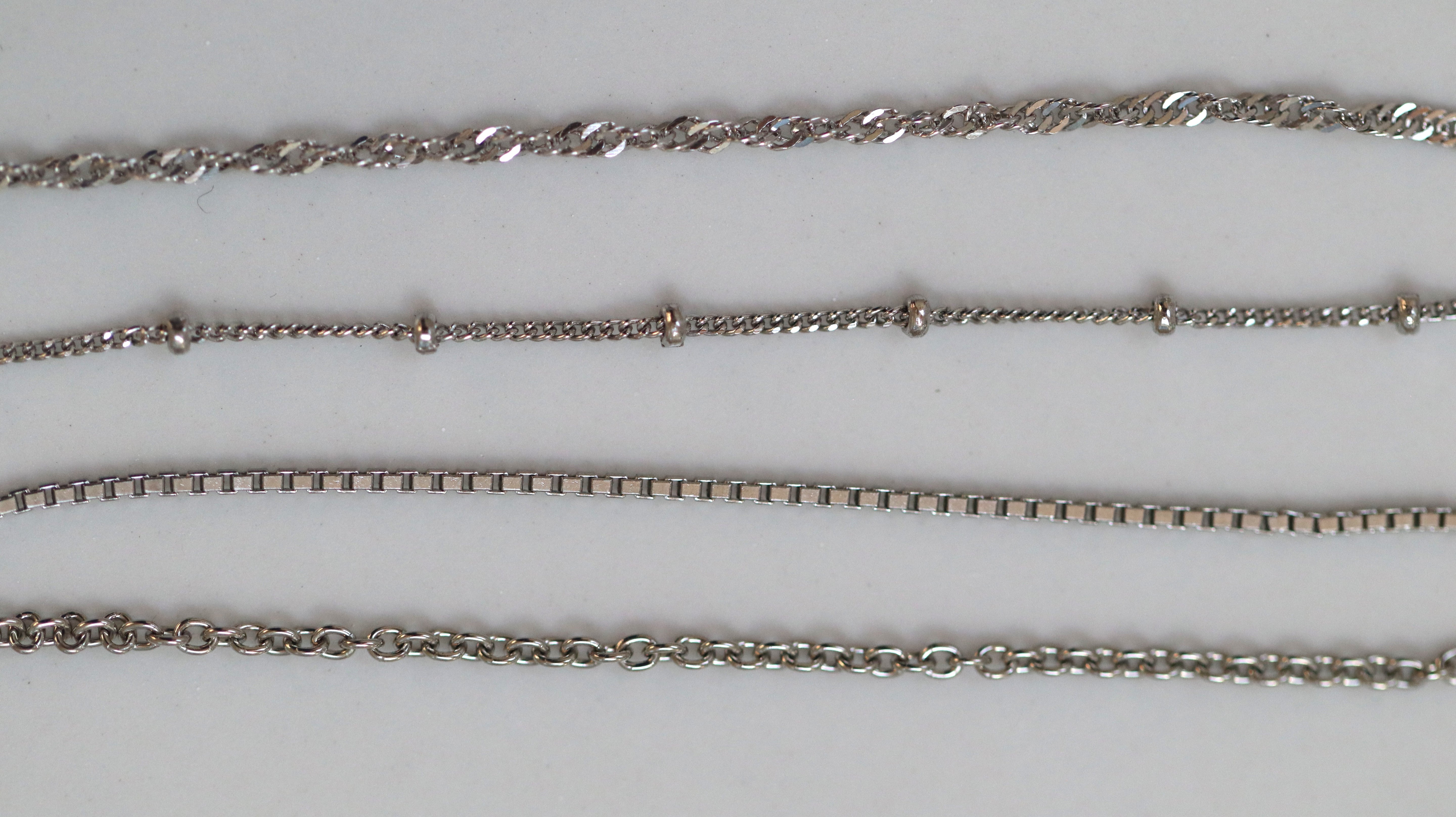 Platinum PT950 Chains made in Japan