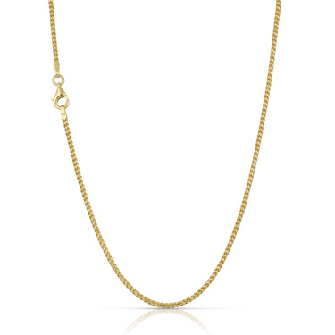 1.5MM Franco Chain (Diamond Cut) - Saints Gold Co.