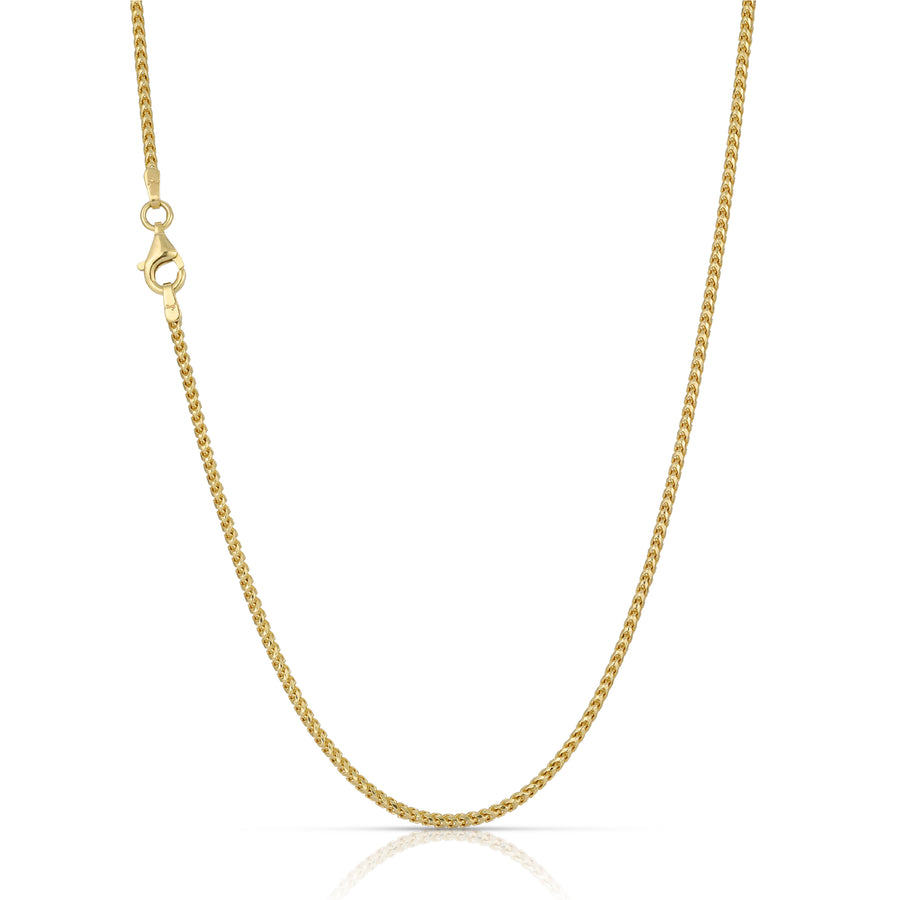 1.5MM Franco Chain (Diamond Cut) - Saints Gold Co.