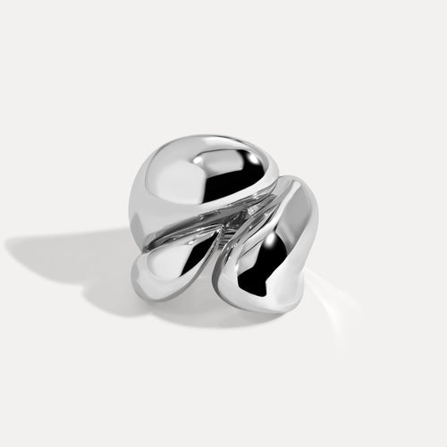 hollow-large-bubble-solid-gold-ring-real-abstract-wearable-art-