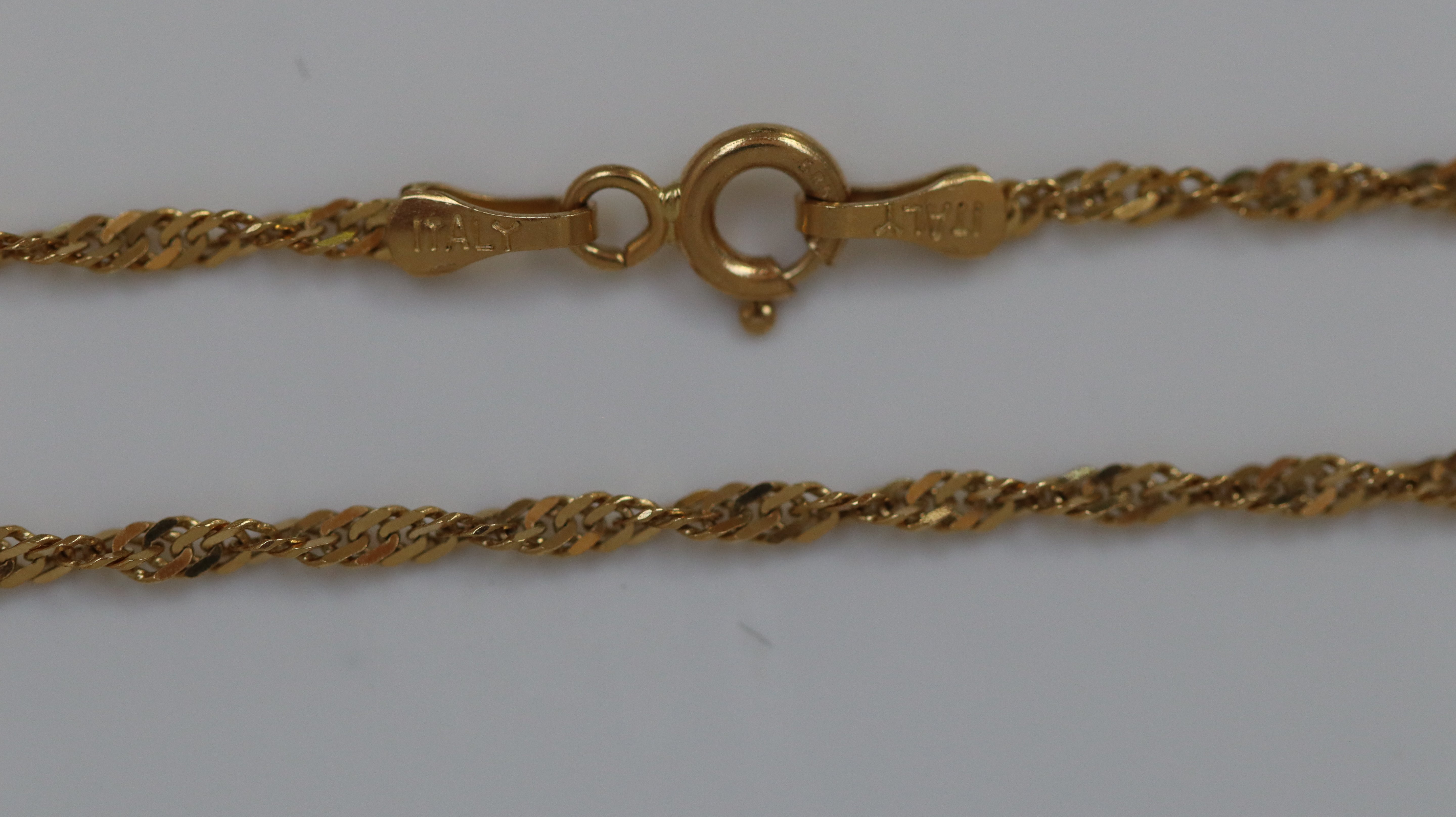 Womens Singapore Chain - Saints Gold Co.