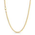 2.4MM Baby Curb Chain 18K