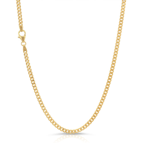 2.8MM Baby Curb Chain 18K