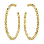 3.0MM Moonbead Hoops