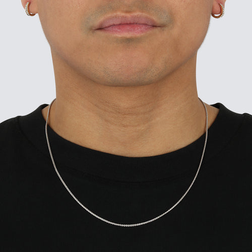 1.3MM Wheat Chain (Platinum 950)