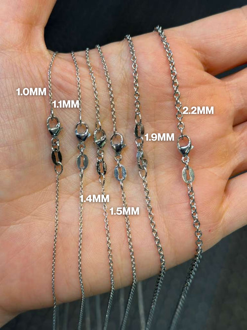 1.1MM Rolo Chain (Platinum)