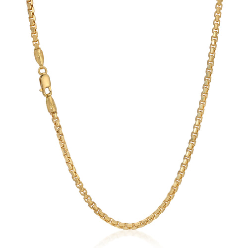 2.3MM Multi-Faceted Box Chain