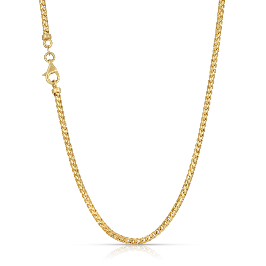 2.5MM Franco Chain (Diamond Cut) - Saints Gold Co.
