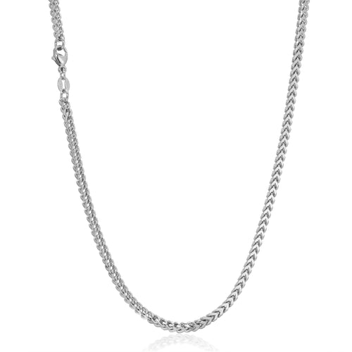 2.5MM Plain Franco Chain (Platinum 950)