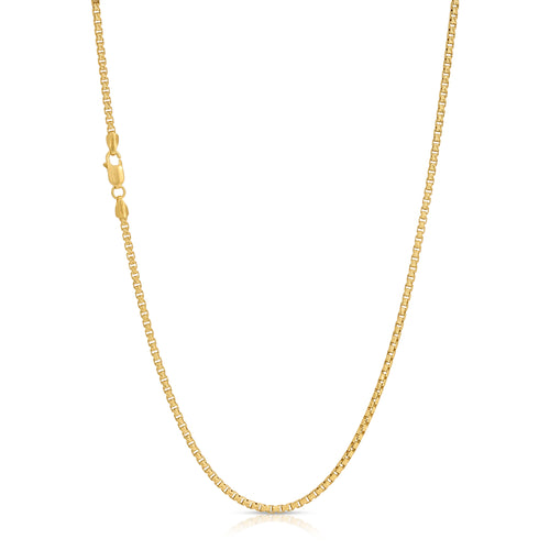 Box Chain (Diamond Cut) – Saints Gold - Main Image