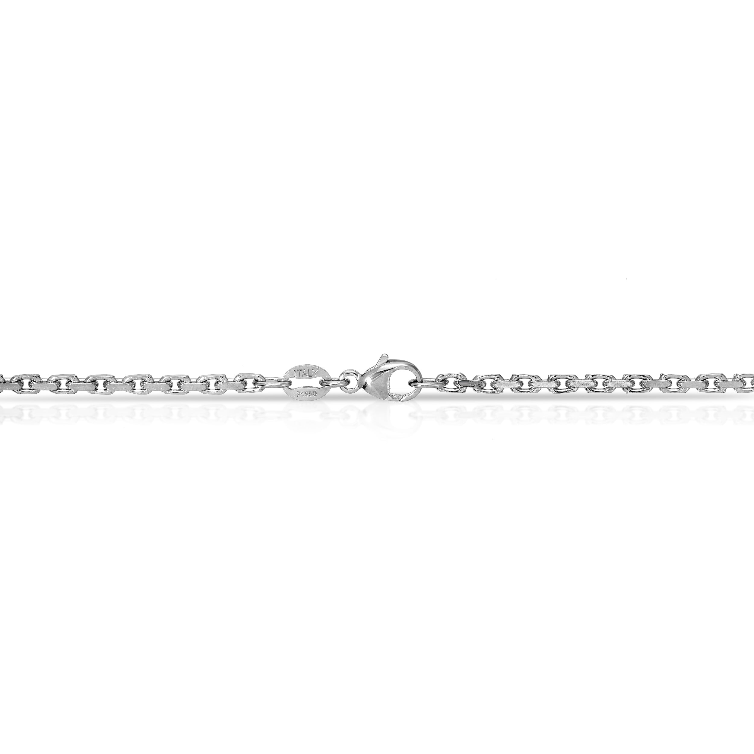 2.2MM New Power Link Bracelet (Platinum 950) - Saints Gold Co.