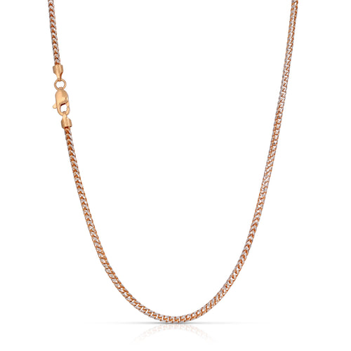 Saint Franco Chain Two-Tone (Prism Cut) – Saints Gold