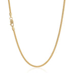 USA 2.0MM Foxtail Franco Chain (Diamond Cut)