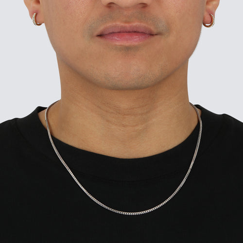 2.0MM Plain Franco Chain (Platinum 950)