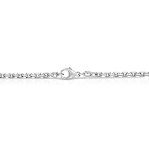 3.2MM Knife Edge Rolo Chain (Platinum 950)