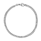 3.5MM Diamond Cut Franco Bracelet (Platinum 950)