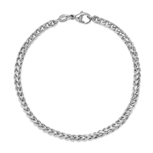 3.5MM Diamond Cut Franco Bracelet (Platinum 950)