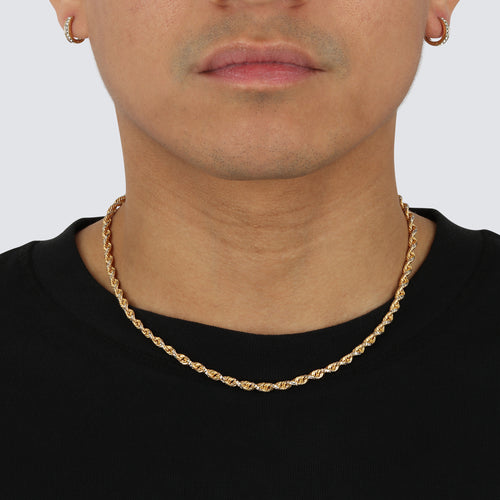 3.5MM Rope Chain (Prism cut)