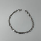 4.0MM Miami Cuban Bracelet (Platinum 950)