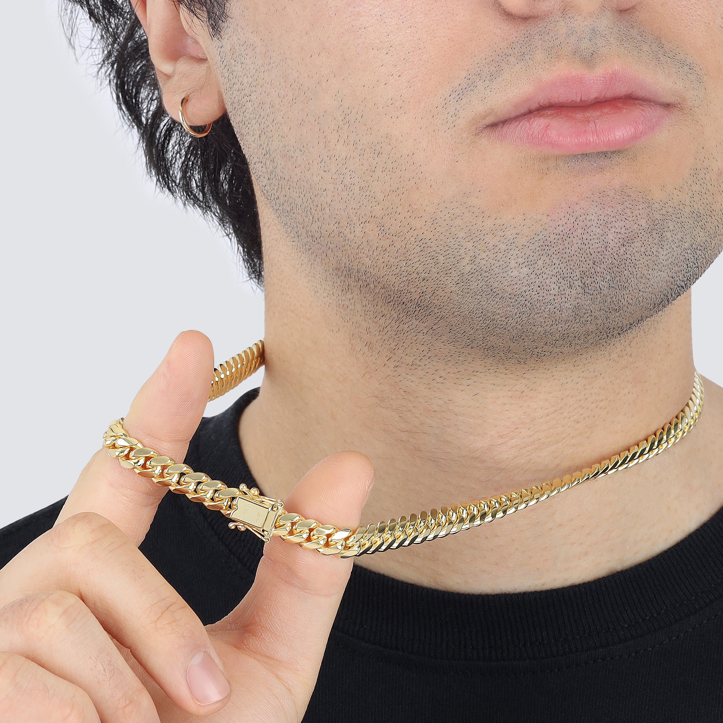 8.0MM Miami Cuban Chain - Saints Gold Co.