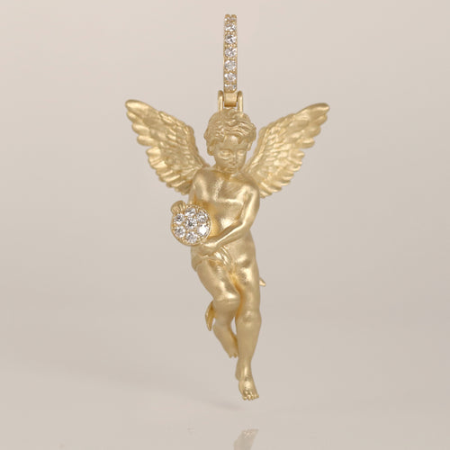 Saints Gold 3D Diamond Angel