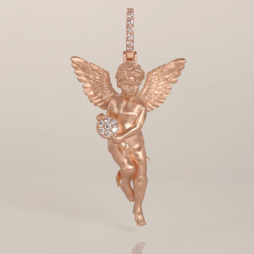 Saints Gold 3D Diamond Angel