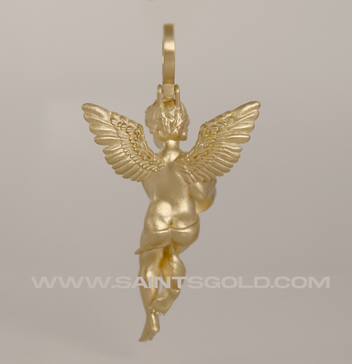 Saints Gold 3D Diamond Angel