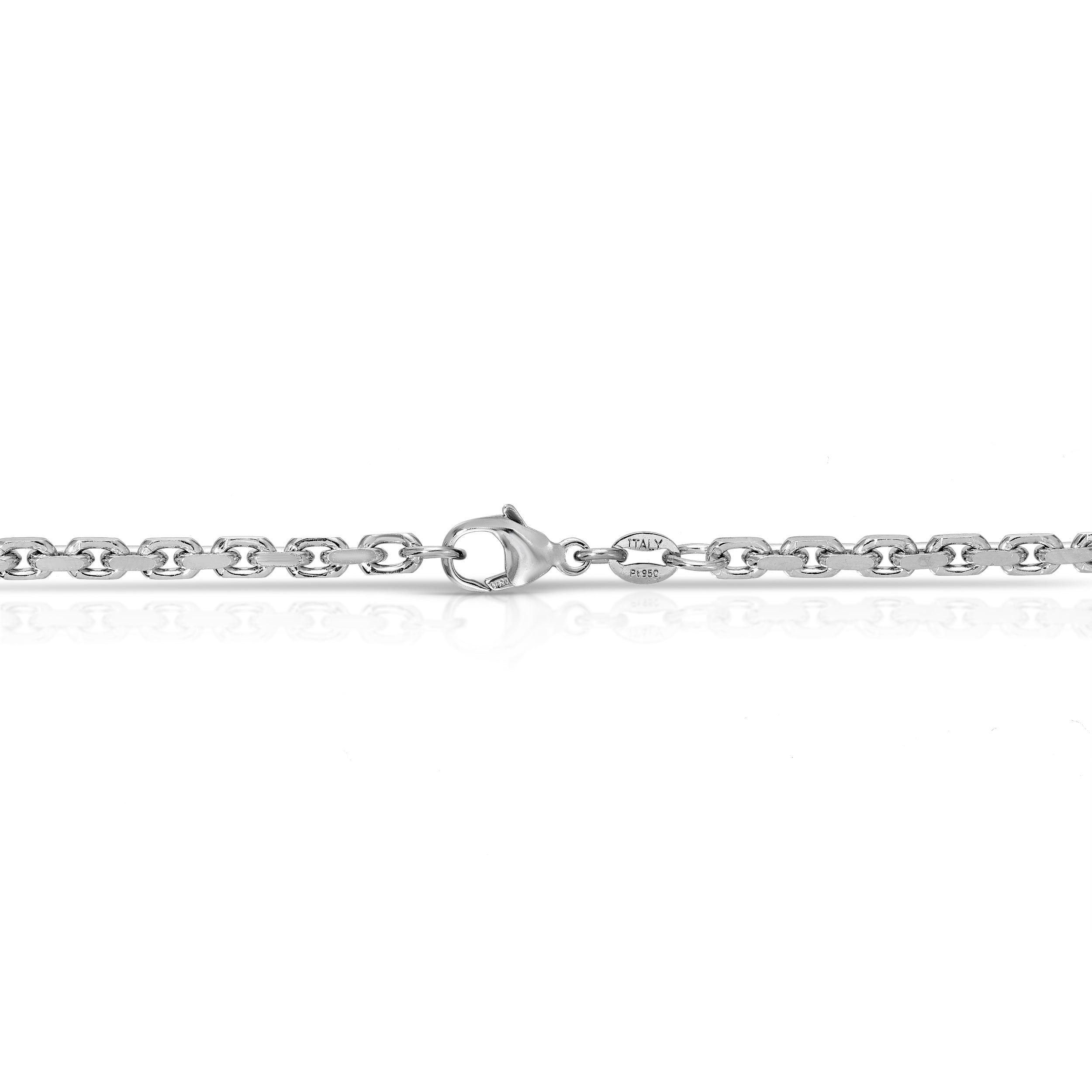 New Power Link Bracelet (Platinum 950) - Saints Gold Co.