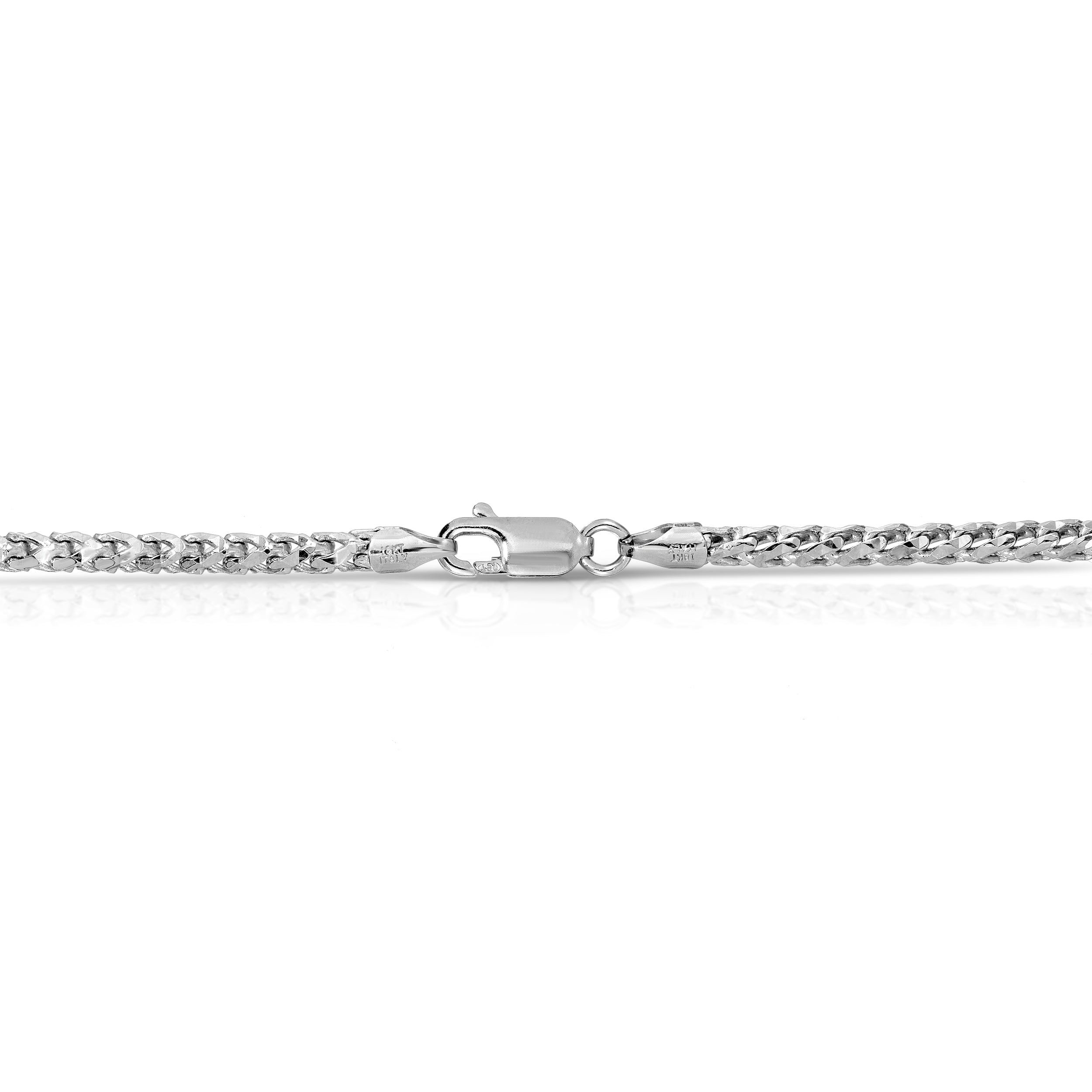 3.0MM Saint Franco Bracelet (Prism Cut)